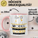 Model Weil Es Keinen Schöneren Beruf Gibt Tasse Geschenk für Eine Model Lustig Rosa Trendation