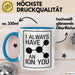 Chemiker Chemielehrer Tasse Geschenk Lustige Geschenkidee Spruch Ich Habe Immer Ein Ion Auf Dich Blau Trendation
