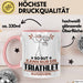 Triathlet Geschenk Tasse So Gut Kann Nur Ein Triathlet Aussehen Geschenkidee Kaffee-Becher Rosa Trendation