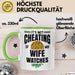 Its Not Cheating Im My Wife Watches Annanas Tasse Geschenk Becher Grün Trendation