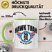 Hawk Tuah Spit On That Thang Tasse Geschenk Meme Virales Video Geschenkidee Lustig Grün Trendation