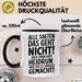 Heidrun Tasse Geschenk Alle Sagten Das Geht Nicht Aber Dann Kam Heidrun Und Hat Es Einfach Gemacht Geschenkidee Becher mit Name Schwarz Trendation