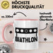 Biathlon Tasse Geschenk Wintersport Geschenke Biathlon Langläufer Rosa Trendation