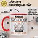 Psychologin Tasse Geschenk Ich Bin Psychologin Warum Weil Ich Es Kann Geschenkidee Geburtstag Rot Trendation