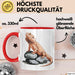 Reptil Bartagame Tasse Geschenk Lustige Geschenkidee Spruch Rot Trendation