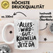 Kornelia Tasse Geschenk Alles Ist Gut Kornelia Ist Jetz Da Geschenkidee Becher mit Name Weiß Trendation