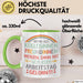 Office Arbeitskollege Tasse Geschenk Lustige Geschenkidee Spruch Wenn Aus Kolleginnen Freundinnen Grün Trendation