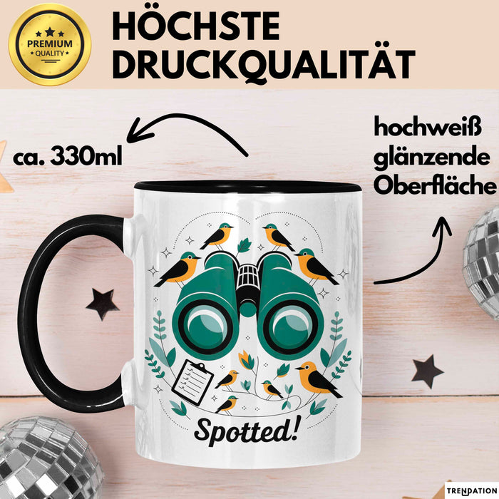 Vogelbeobachter Tasse Geschenk Lustige Geschenkidee Spruch Für Natur Entdecker Trendation