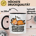 Schlafende Giraffe Tasse Geschenk Lustige Geschenkidee Spruch Zähne Geputzt Pipi Gemacht Gute Nacht Schwarz Trendation