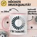 Gamer Gaming Liebhaber Tasse Geschenk Lustige Geschenkidee Spruch Ich Denke Nach Rosa Trendation