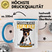 Appenzeller Sennenhund Hund Tasse Geschenk Lustige Geschenkidee Spruch Persönlicher Stalker Ich Folge Dir Wo Du Auch Hingehst Blau Trendation