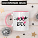 Trendation - Ballett Ballerina Tänzerin Tasse Mädchen Geschenk Frauen Tanzen Geschenkidee Kaffeetasse Rosa Trendation