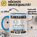Kanufahrer Tasse Geschenk für Kanufahrer Der Mann Der Alles Kann Geschenkidee zum Geburtstag Blau Trendation