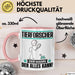 Tierforscher Tasse Geschenk für Tierforscher Der Mann Der Alles Kann Geschenkidee zum Geburtstag Rosa Trendation