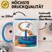 Retro Gamer Tasse Geschenk Lustige Geschenkidee Spruch Für Oldschool Spieler Blau Trendation