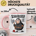 Schaf Tier Sarkasmus Tasse Becher Geschenk Lustige Geschenkidee Spruch Schafrichter Ich Mah Alles Nieder Rosa Trendation