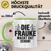 Frauke Tasse Geschenk Die Frauke Macht Dat Schon Geschenkidee Becher mit Name Grün Trendation