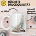 Illustrator Tasse Geschenkidee für Zeichenkünstler Weiß Trendation