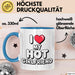 Freundin Tasse Geschenk Liebe Heiße Freundin Romantischer Geschenkidee Lustig Blau Trendation