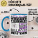 Rucksackreisender Geschenk Kaffee-Tasse Geschenkidee für Rucksackreisender Ich Bin Rucksackreisender Ich Kann Es Dir Erklären Jedoch Nicht Für Dich Verstehen Spruch Lustig Blau Trendation