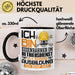 Eisenbahner im Betriebsdienst Ausbildung Tasse Geschenk Ich Bin Eisenbahner im Betriebsdienst In Der Ausbildung Ich Darf Das Geschenkidee Spruch Schwarz Trendation