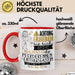 Pferderennen-Enthusiastin Tasse Geschenk Lustiger Spruch Bitte Erheben Sie Sich Seine Majestät Die Pferderennen-Enthusiastin Betritt Den Raum Rot Trendation