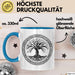 Bonsai-Baum-Liebhaber Tasse Geschenk Geschenkidee Gärtner Blau Trendation