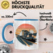Lkw Fahrer Tasse Geschenkidee Fernfahrer Lustiger Spruch Geschenkidee Lustig Blau Trendation