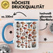 Pilzliebhaber Tasse Geschenkidee Pilz Fan Geschenkidee Lustig Blau Trendation
