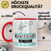 Musikerziehung Geschenk Tasse Becher Die Frau Die Allen Kann Geschenkidee für eine Musikerziehung Lustig Rot Trendation