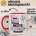 Beste Orchestermusikerin Der Welt Tasse Geschenk für Eine Orchestermusikerin Geprüft Und Sicher Geschenkidee Geburtstag Weihnachten Rot Trendation