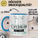 Opernfan Geschenk Tasse Becher Die Frau Die Allen Kann Geschenkidee für eine Opernfan Lustig Blau Trendation