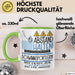 Schwimmsportlerin Tasse Geschenk Lustig Abstand Halten Hochleistungs-Schwimmsportlerin Mit Drang Zur Perfektion Bei Der Arbeit Grün Trendation