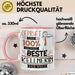 Beste Kellnerin Der Welt Tasse Geschenk für Eine Kellnerin Geprüft Und Sicher Geschenkidee Geburtstag Weihnachten Rosa Trendation