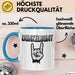 Dunkle Farbe Tasse Geschenk Lustige Geschenkidee Spruch Dunkelbunt Blau Trendation