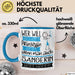 Sängerin Tasse Geschenk Spruch Wer Will Schon Prinzessin Sein Wenn Man Auch Sängerin Sein Kann Blau Trendation