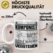 Komponist Geschenk Kaffee-Tasse Geschenkidee für Komponist Ich Bin Komponist Ich Kann Es Dir Erklären Jedoch Nicht Für Dich Verstehen Spruch Lustig Weiß Trendation