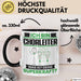 Chorleiter Tasse Geschenk für Chorleiter Geburtstag Lustiger Spruch Kaffee-Becher Was Ist Deine Superkraft Schwarz Trendation