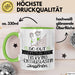 Trekking-Enthusiastin Geschenk Tasse So Gut Kann Nur Eine Trekking-Enthusiastin Aussehen Geschenkidee Geburtstag Weihnachten Lustig Grün Trendation