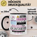 Kajakfahrerin Tasse Geschenk Lustiger Spruch Bitte Erheben Sie Sich Seine Majestät Die Kajakfahrerin Betritt Den Raum Schwarz Trendation