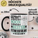 Fitnessfreak Geschenk Lustiger Spruch für Fitnessfreak Geschenkidee Bester Fitnessfreak Der Welt Schwarz Trendation