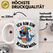 Kölner Karneval Tasse Geschenk Ich bin Karneval Fan Weiß Trendation