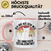 Lustige Tasse Geschenk Geh Mir Aus Dem Weg DU Unnötiger Sozialkontakt Kaffee-Becher Geschenkidee Frauen Sarkasmus Humor Rosa Trendation
