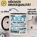 Arzt Tasse Geschenk Richtig Guten Arzt Lustiger Spruch Dankeschön Schwarz Trendation