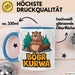 Polnisch Bóbr Kurwa Tasse Geschenk Lustige Geschenkidee Blau Trendation