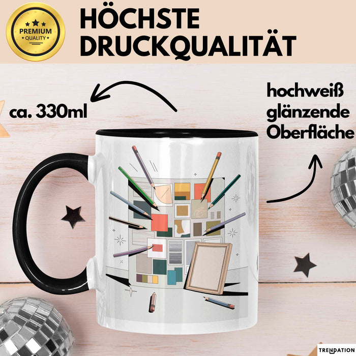 Art Direktor Tasse Geschenk Lustige Geschenkidee Spruch Für Visuelle Leiter Trendation