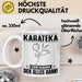 Karateka Tasse Geschenk für Karateka Der Mann Der Alles Kann Geschenkidee zum Geburtstag Weiß Trendation