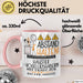 Haustier-Modedesignerin Tasse Geschenk Lustig Abstand Halten Hochleistungs-Haustier-Modedesignerin Mit Drang Zur Perfektion Bei Der Arbeit Rosa Trendation