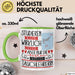 Tauchlehrerin Tasse Lustiges Geschenk Studieren Kann Wirklich Jeder Nur Die Besten Werden Tauchlehrerin Grün Trendation