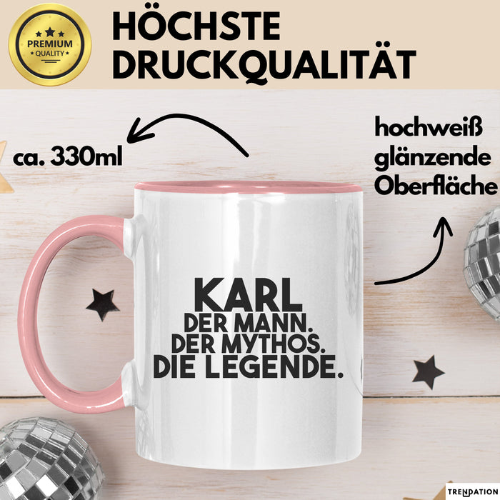 Karl Tasse Karl – Der Mann. Der Mythos. Die Legende. Geschenk